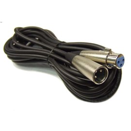 Qblahip Updated 10ft Shielded 3-Pin XLR Extension Microphone Mic Audio Low-Loss Heavy Gauge Cable with Low-Loss 95% Spiral-Wound-Shield 22 AWG Conductors by Oneday Tower