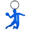Munkees keyring handballer I handball pendant integrated bottle opener, blue