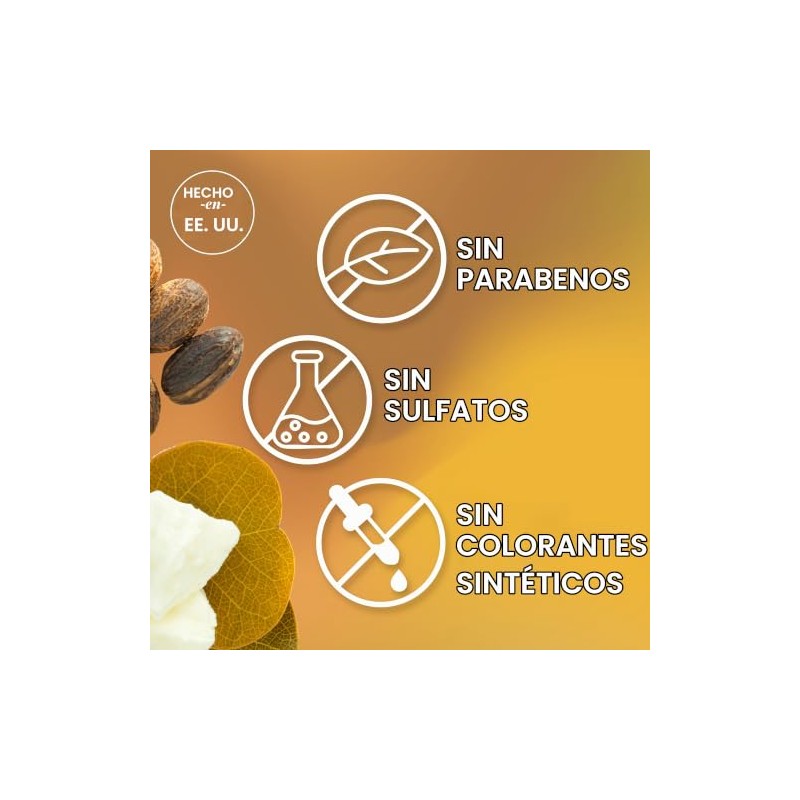 Every Strand Mascarilla para Cabello Hidratacion Profunda Karite y Aceite