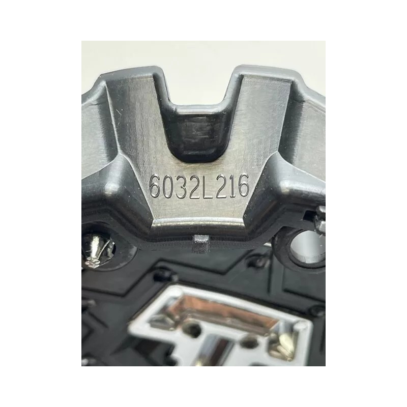 TIS Matte Black Wheel Center Cap 6032K139-TIS-C