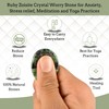 Ruby Zoisite Worry Stones – Crystal Thumb Worry Stone for