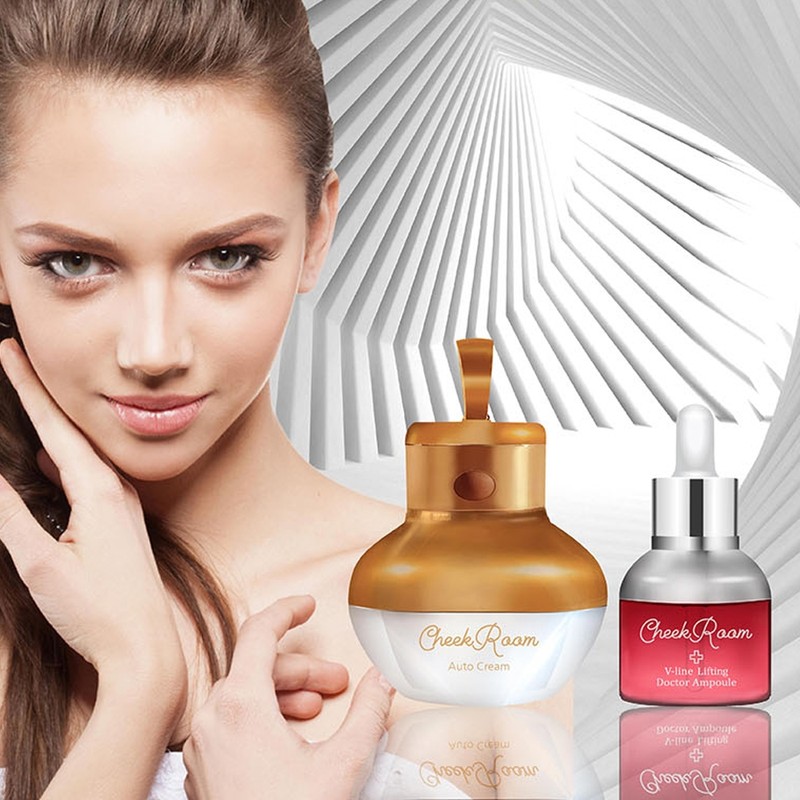 Cheekroom Auto Cream Galvanic Skin Vibration Massager Set / 치크룸