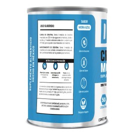 Creatina Monohidratada 250g D-mon Varios Sabores Mora Azul