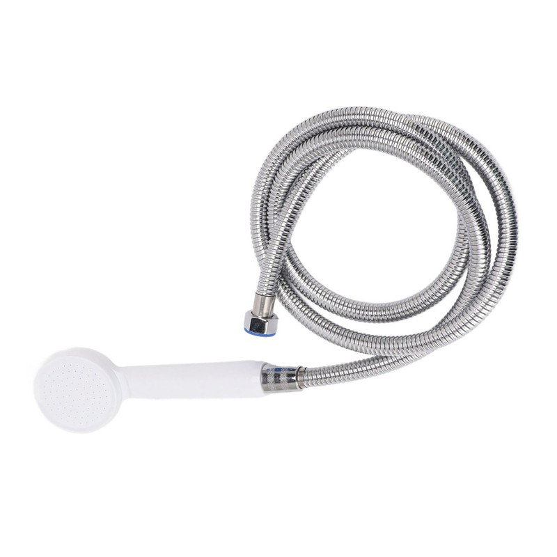 Handheld Showerhead ABS Thicken White Baking Paint Hand Shower Sprayer