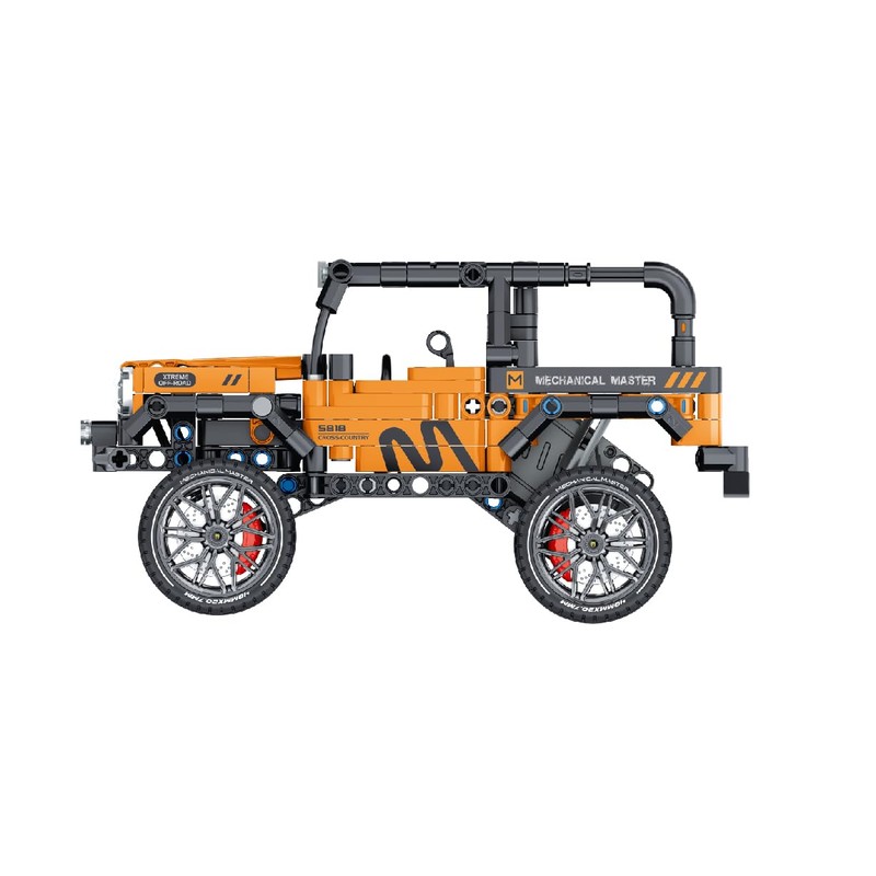 iM.Master 434-Piece Pull-Off Road Vehicle Orange