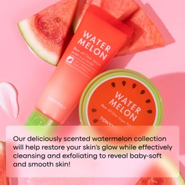 TONYMOLY Watermelon Dew All Over Body & Face Serum, Hydrating Serum for Glowing Skin, Korean Skincare, Watermelon Extract, Aloe Leaf Extract, & Centella Asiatica, All Skin Types, 4 oz