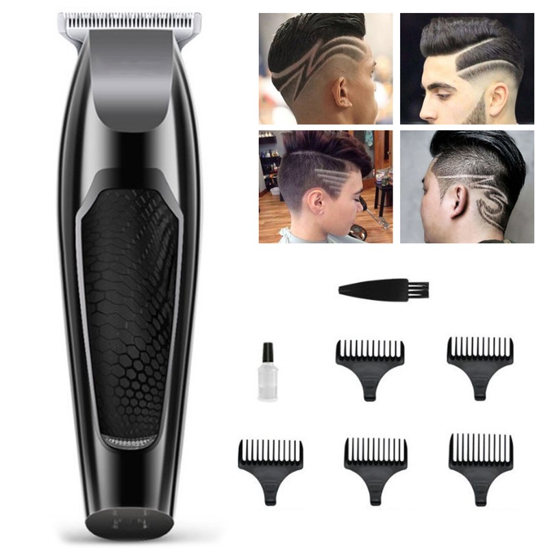Electric Hair Clipper Rechargeable High Speed Strong Power Hair Trimmer