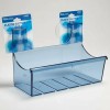 Canasta para Ducha con Succión de Acrílico Azul Acero Cali Home