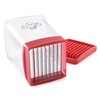 Norpro Speed Slicer with Push Plate, Red, 3"L x 3"W