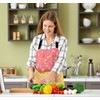 BGBDEIA Pink Ice Cream Kitchen Apron for Women Men, Unisex