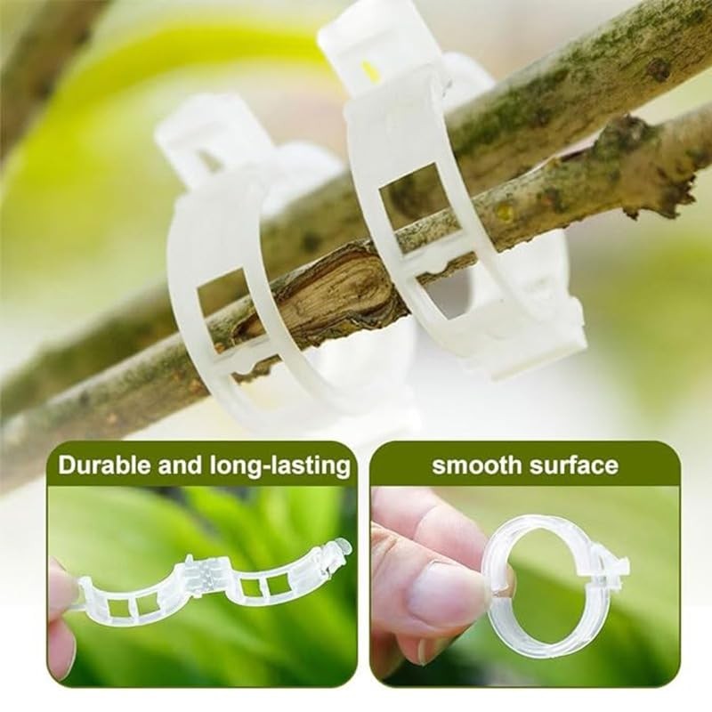YZMXIY Pack of 100 Plant Clips, Tomato Clips, Plastic Tomato