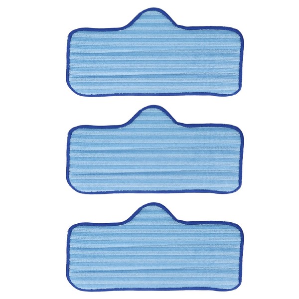 3PCS Microfiber Mop Pads, Microfiber Mop Replacement Heads Pad Refill