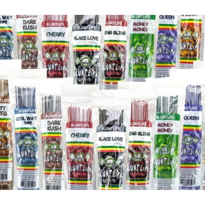 BluntEffects Long JUMBO Incense Sticks Air Freshener 19" 30ct Hand