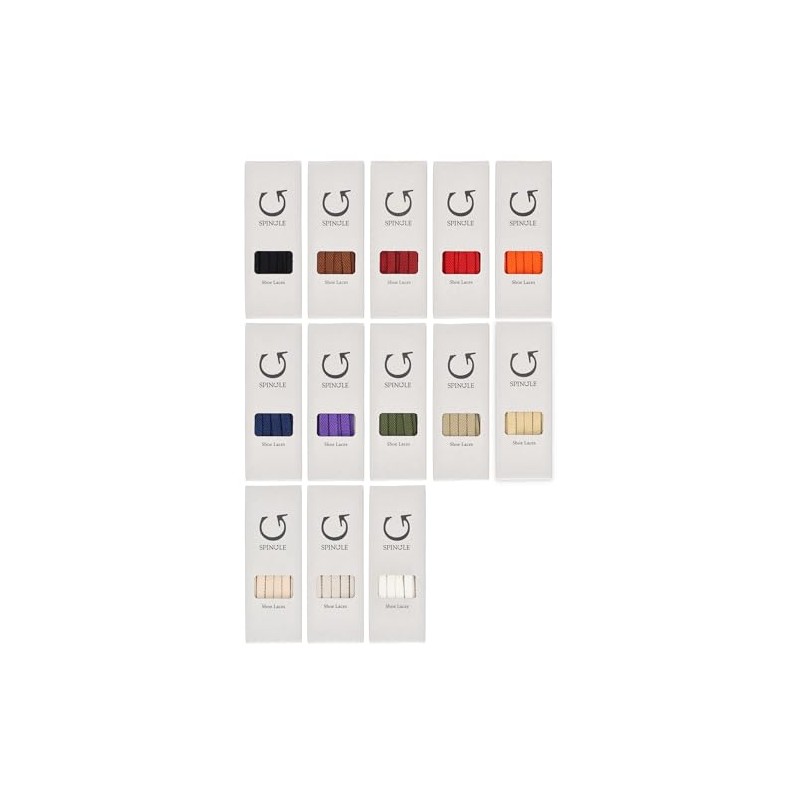 Spingle SPL-9501 Shoelaces, Black