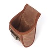 TOURBON Wax Canvas Nail Pouch Carpenters Tool Bag Tape Measures
