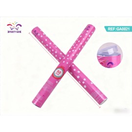 White Petals Cannons for Wedding Birthday Baby Shower Anniversary Christmas New Year's Kids Fun Party Supplies Decorationscolor: Pink