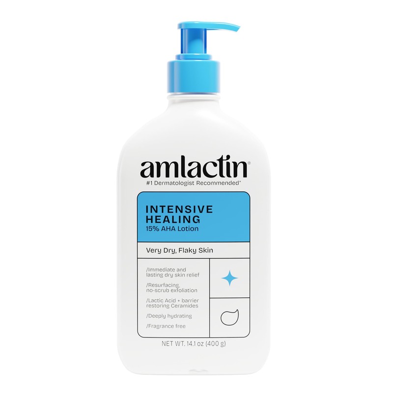 AmLactin Rapid Relief Restoring Lotion + Ceramides | 24-Hr Dry