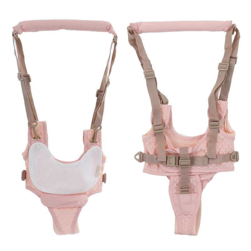 Baby Walking Harnesses Lightweight Adjustable Detachable Crotch Pad Handheld Toddler