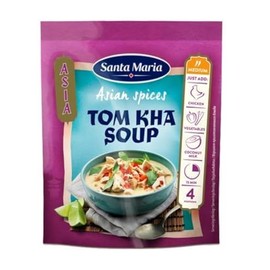 Santa Maria Tom Kha Soup Seasoning Spice Mix - Indian Seasoning for Tom Kha Gai Soup, Thai Coconut Chicken Soup -1.05 Oz