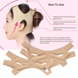Face Off Mask Facial Slimming Face Mask LIFT V Face Chin Support Belt Thin Neck Mask