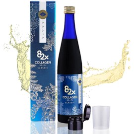 82X Collagen,Classic 500g Enzyme Drink for Fasting, Glycation Care, Diet, Meal Replacement with Collagen Peptides & Plant Enzymes, Supplement, Made in Japan,17.6oz