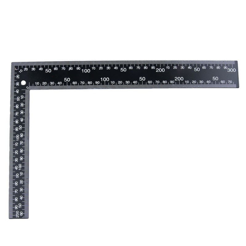 Mtsooning Metal L Square Ruler,90 Degree Right Angle Metric and