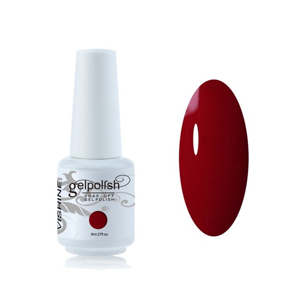 Vishine 8 ml Semi-Permanent Soak Off UV LED Gel Manicure