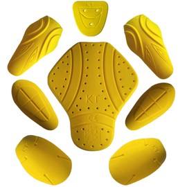 CE- Level 2 Certified Armor Pads Set l Level2 Approved Armor Pads for Motorcycle Jackets l CE Level 2 Armor Pads l Motorcycle Jacket Armor Inserts.