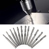 12pcs Woodworking File Burr 3.175 x 17mm/ 2 x 8mm