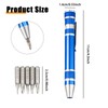 4 PCS 8 In 1 Multitool Pen Screwdriver Mini Set
