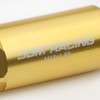 60mm Aluminum M12 x 1.5 6-Point 20mm OD Gold 20