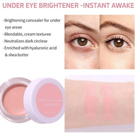 Dark Circle Correcting Concealer in Light Pink Vegan Cream - Cruelty-Free Makeup