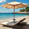Cisolen Parasol Holder Balcony Railing Clamp Parasol Balcony Railing Umbrella