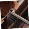 Operitacx 3pcs Shower Door Track Guide Moisture Resistant Floor Stoppers