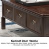 4Set Lion Head Zinc Alloy Cabinet Door Handle Modern Antique