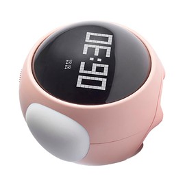 Ciieeo 1pc Led Digital Alarm Clock for Boys and Girls Smart Night Light Brightness and Snooze Function Cute Design for Boys and Girls Bedroom Decor Dual Alarms and Temperature Display