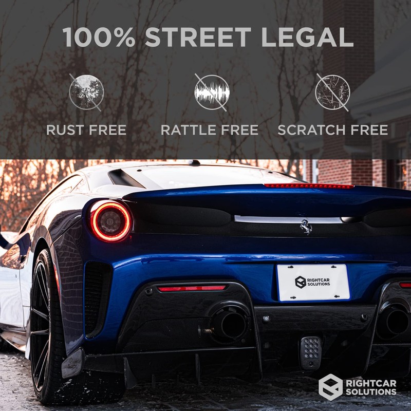 Rightcar Solutions Silicone License Plate Frame | The Original Premium