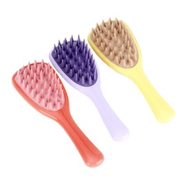 Healeved Hair Brush Paddle Pcs Set Wet Dry Combs for Curly Hair Styling Tool Scalp