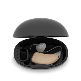 1pcs Mini Small Invisible Rechargeable Hearing Device Noise Reduction Sound Amplifier with Recharging Base