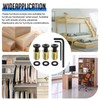 MILYARD 30 Sets 1/4-20 Threaded Insert and Bolt for Wood,