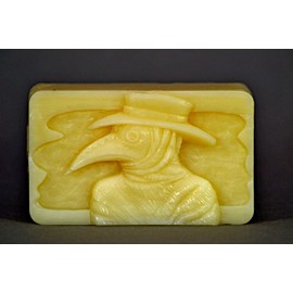 Plague Doctor Silicone Mold SOAP Plaster Wax Resin Clay 5oz Bird MASK