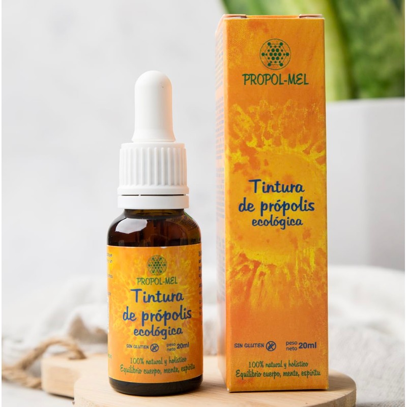 Organic Propolis Tincture - Pack - 2 Bottles 20ml Each