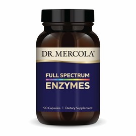 Mercola Suplemento Dietético Enzimas Espectro Completo Porciones Cápsulas