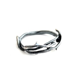 COSUMOSU Crown of Thorns Christian ring 925 Sterling Silver Rings (10)