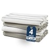 LANE LINEN Kitchen Towels Set - Pack of 4 Cotton