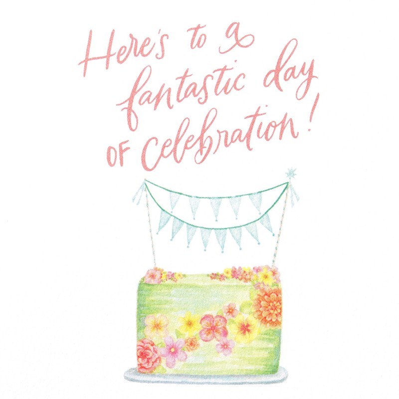 Papyrus Birthday Card for Her - Designed by Bella Pilar