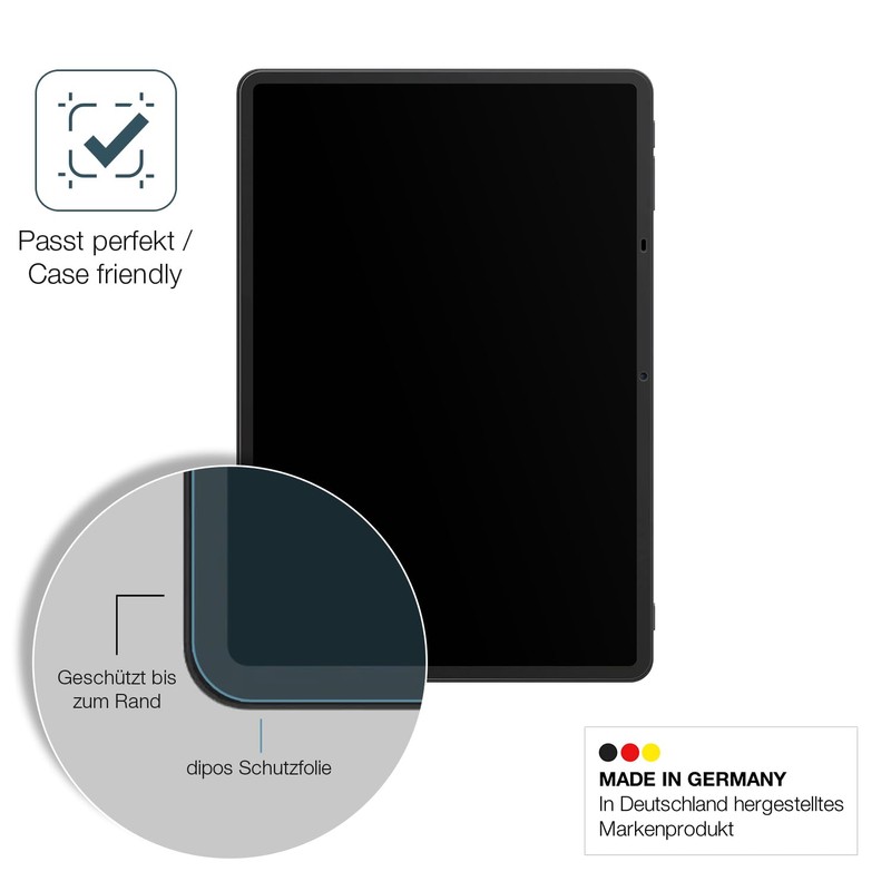 dipos I 2x Screen Protector 9H Matte Compatible with TCL