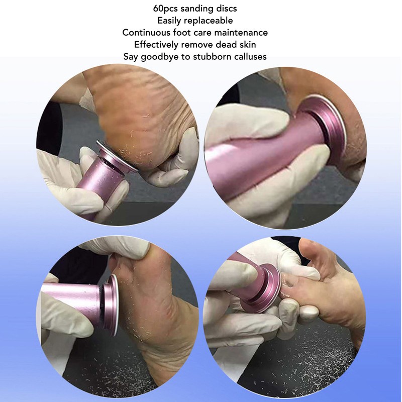 Electric Foot Grinder Remove Dead Skin Adjust Speed Foot Callus
