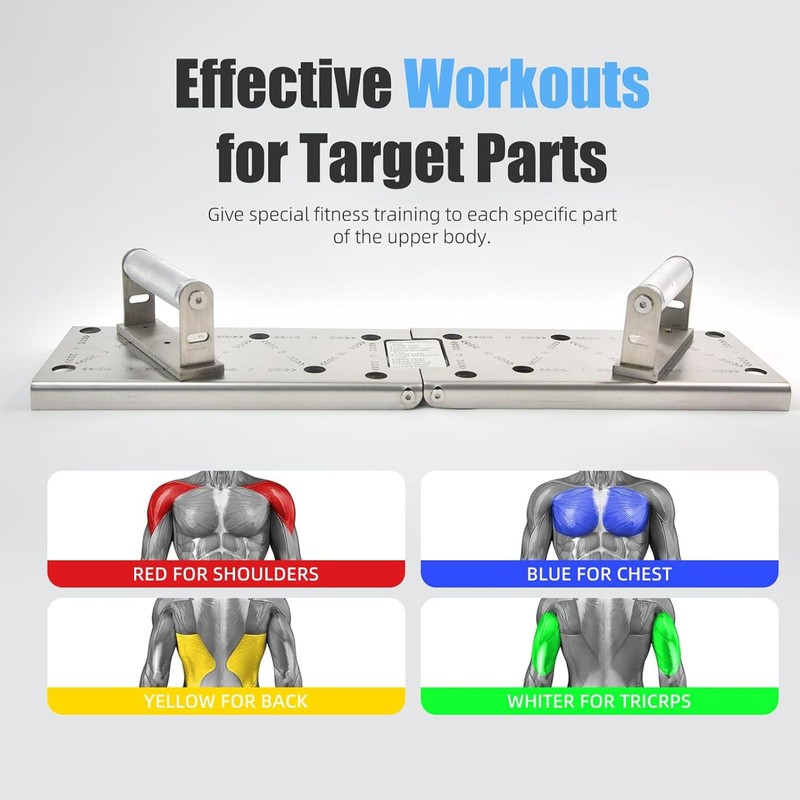 Push Up Board Full Metal Multi Functional Heavy Duty pushup