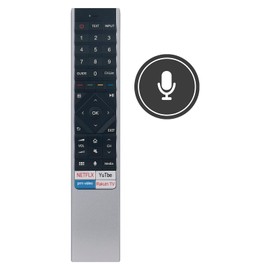 VINABTY ERF6A64 Replacement Voice Remote Control Suitable for Hisense QLED 4K TV HT267138 65U8QF 88L5VG H55U8B H65U8B ERF6A64 120L5F-A12 100L5F-D12 100L5F-B12 12 0L9G9G-A12 120L5FTUK-A12